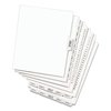 Avery Dennison Index Divider Side Tab A-Z, White, Pk26 01400